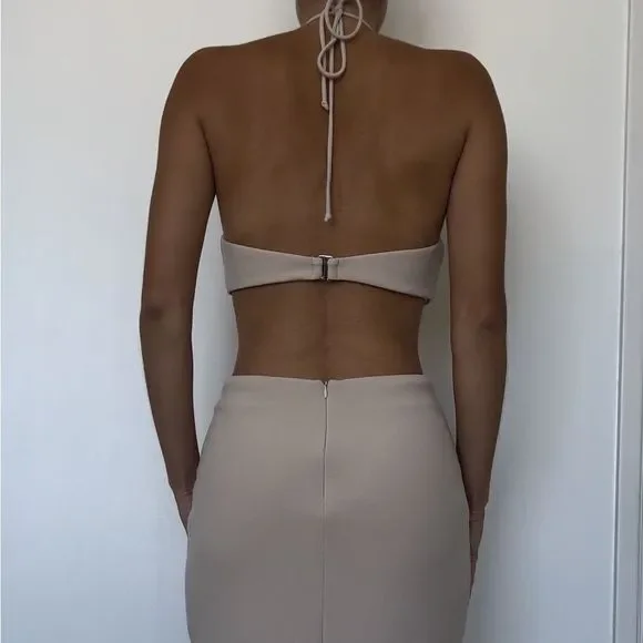 Bec & Bridge Iris Halter Midi Dress Size 8! - Picture 6 of 10